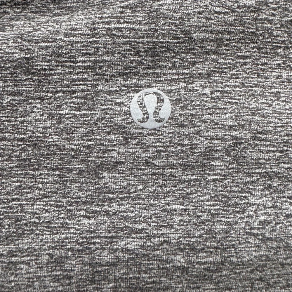 Lululemon Half Zip Pullover Mens Medium Grey Blue Heathered Athletic Training
